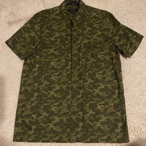 Zara camo shirt
